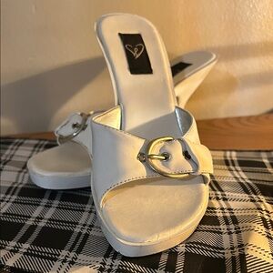 Windsor Stiletto buckle Mules